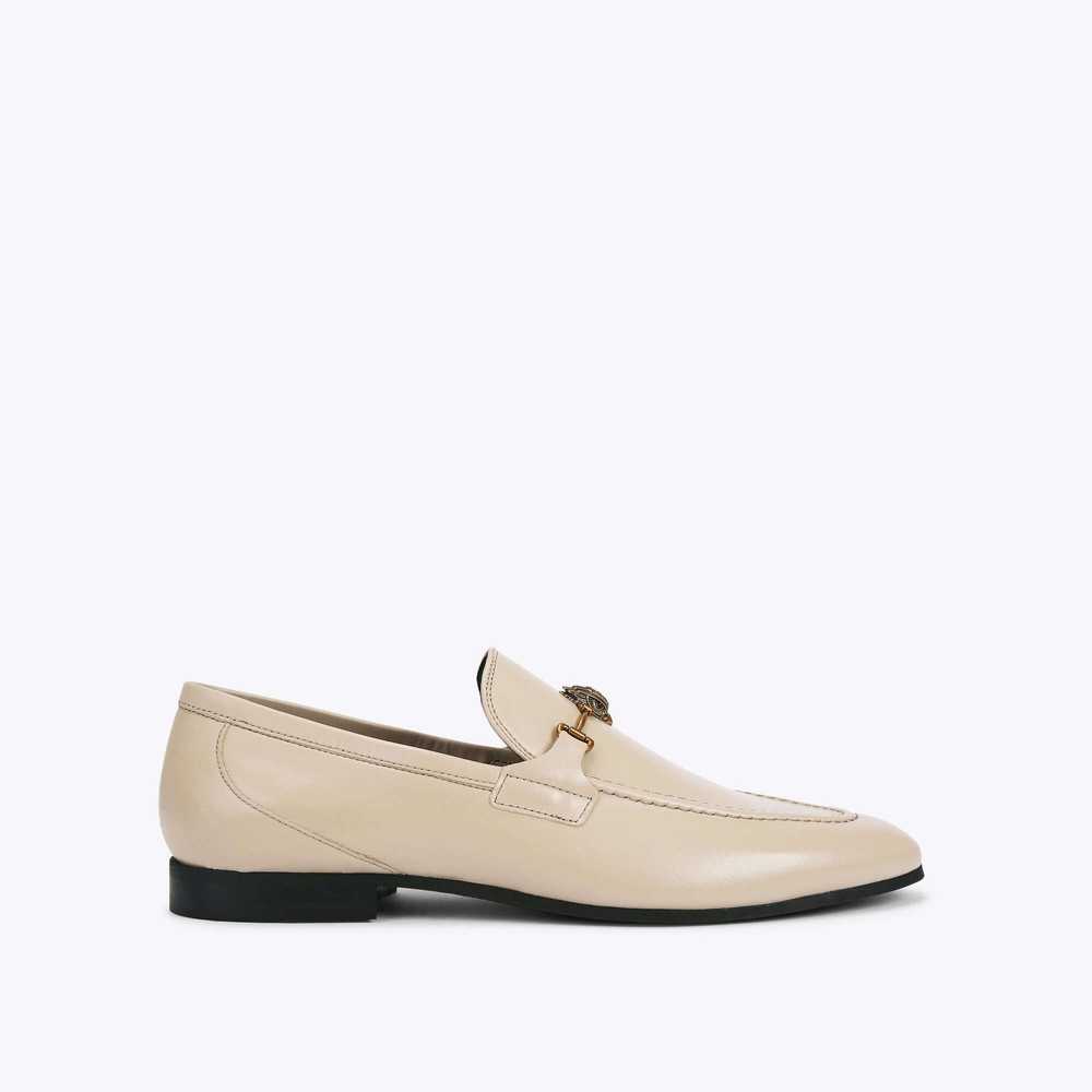 Beige Kurt Geiger Ali Men's Loafers | UAE-02167859