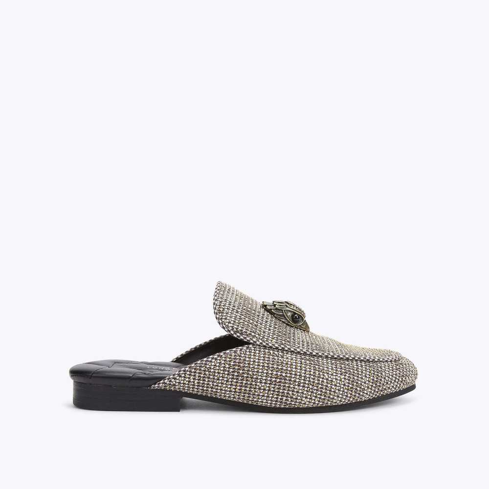 Beige Kurt Geiger Holly Eagle Women's Mules | UAE-79803129