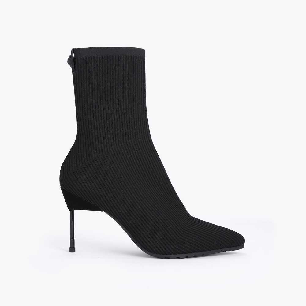 Black Kurt Geiger Barbican Women's Heeled Boots | UAE-65837109