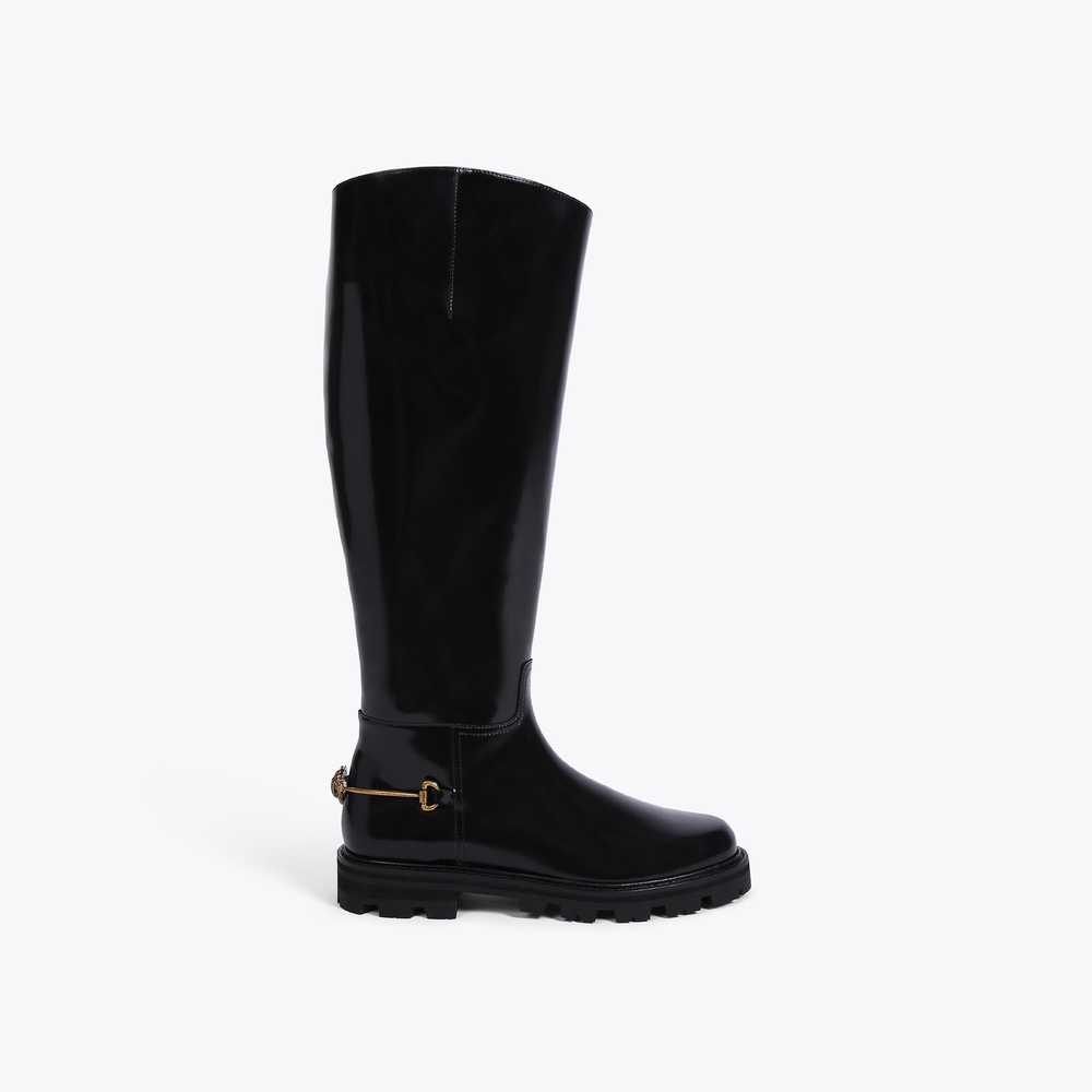 Black Kurt Geiger Carnaby Women's Riding Boots | UAE-27196389