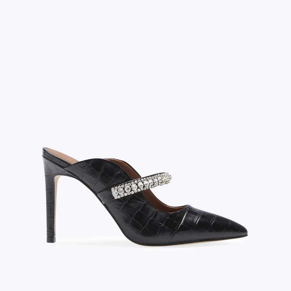 Black Kurt Geiger Duke Women's Heels | UAE-64753829