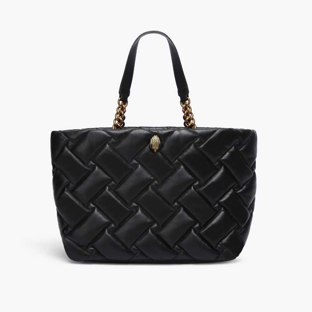 Black Kurt Geiger Kensington Soft Women's Tote Bags | UAE-84392759