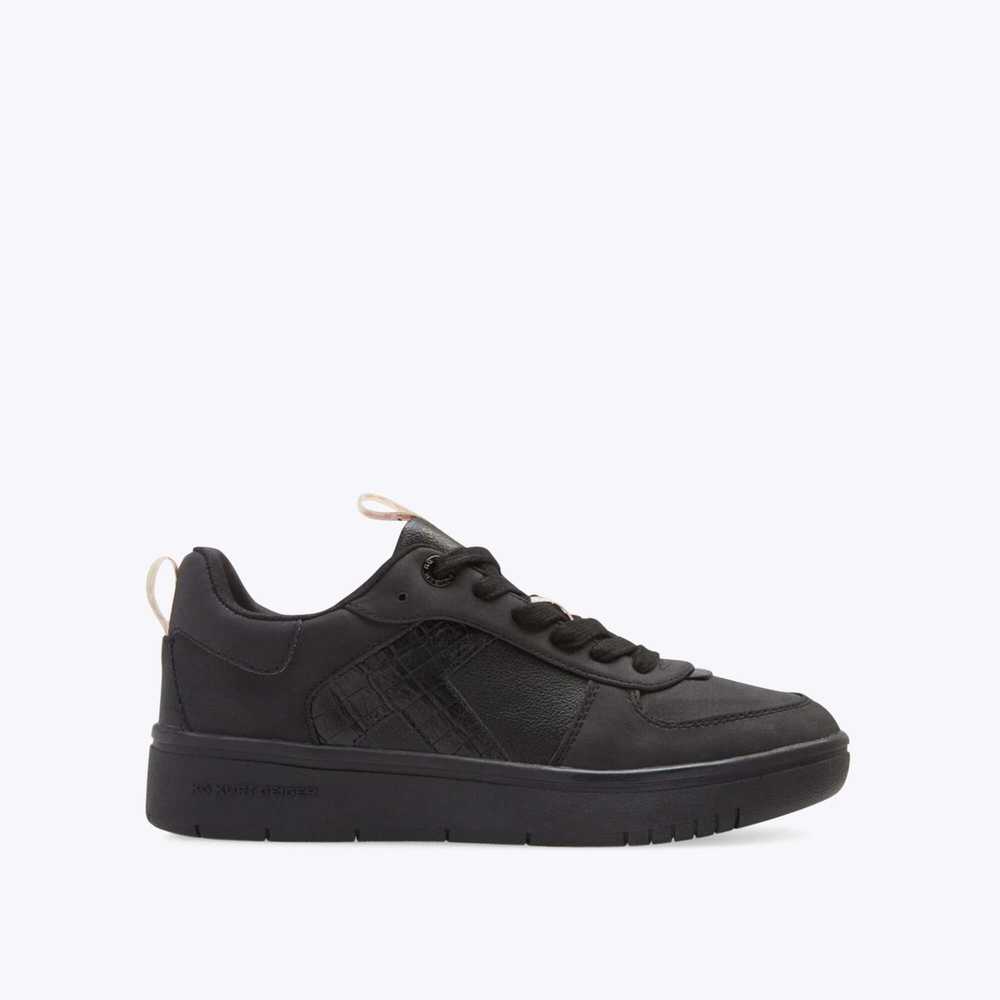 Black Kurt Geiger Landed Women's Sneakers | UAE-90217549