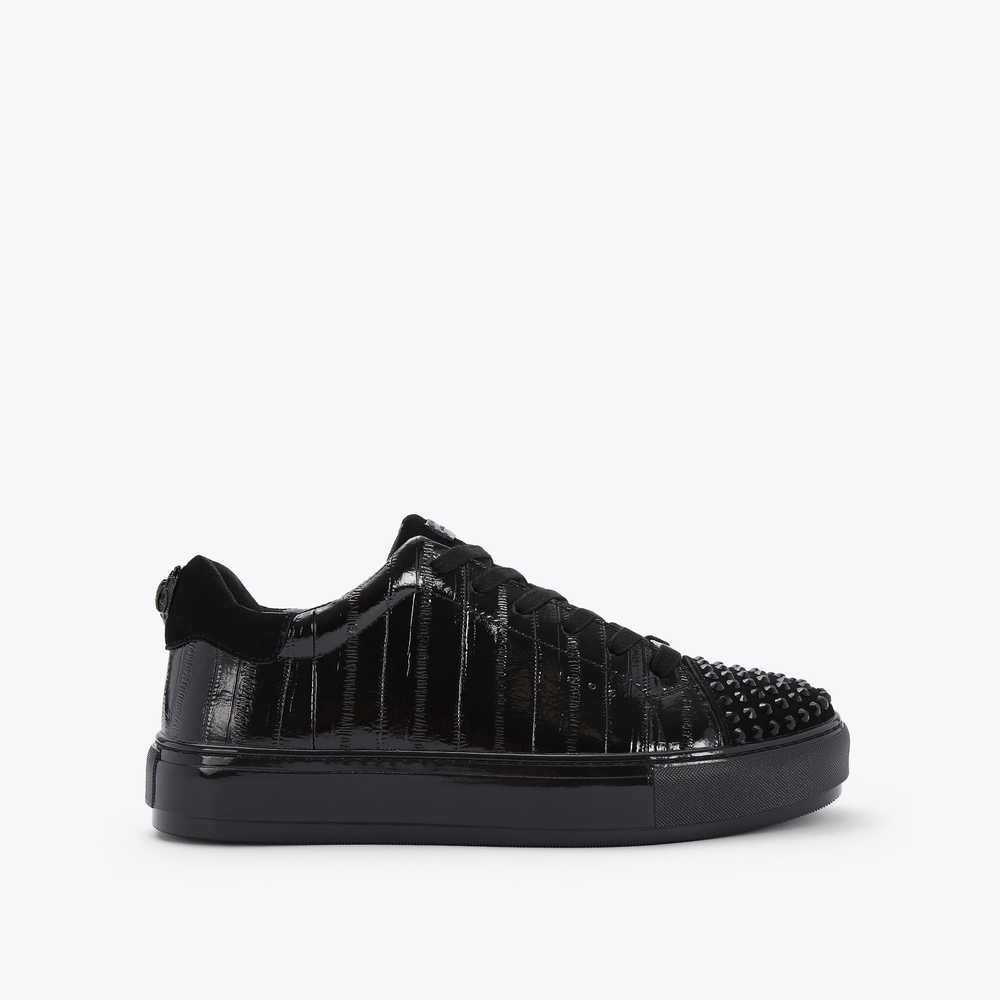 Black Kurt Geiger Laney Men's Sneakers | UAE-26841079