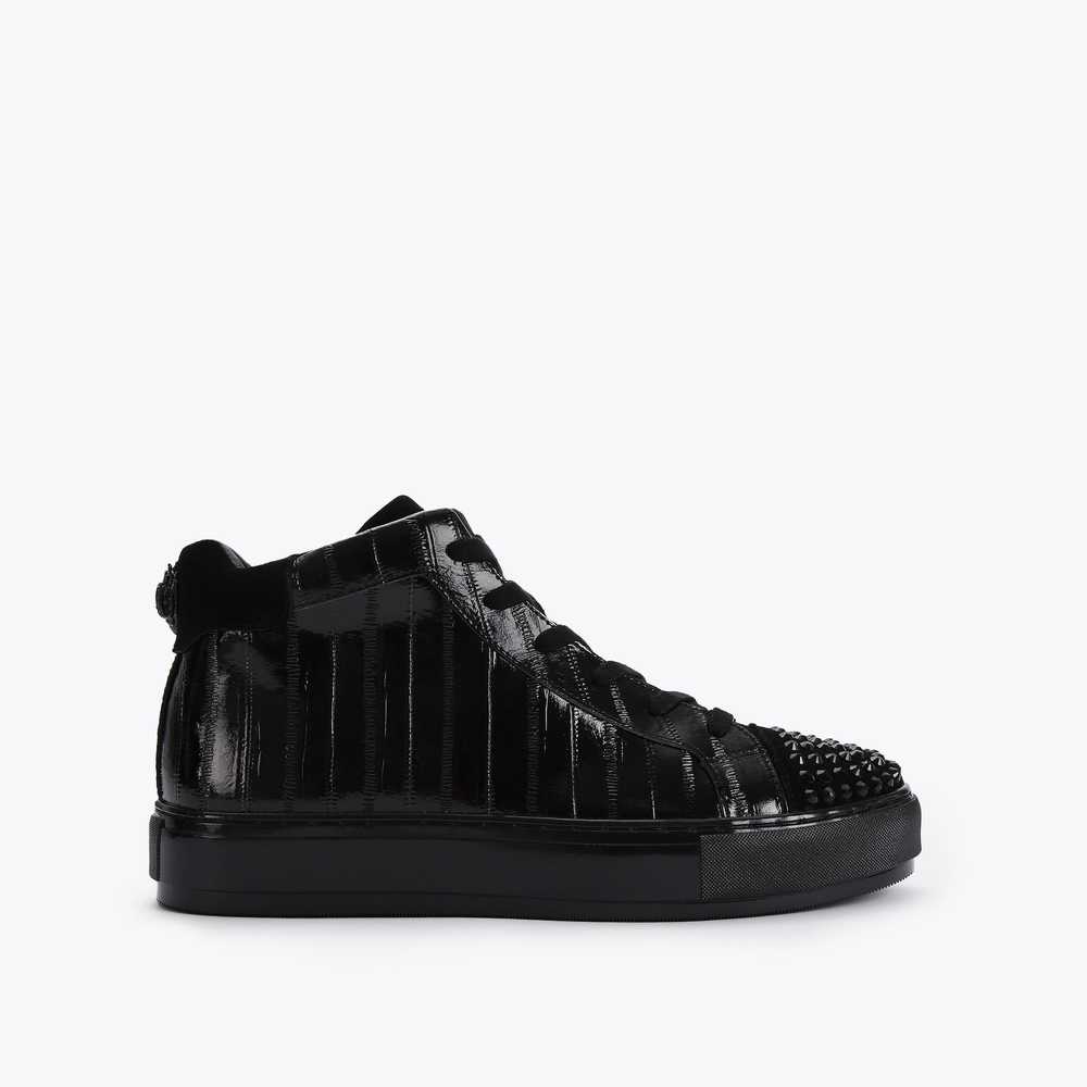 Black Kurt Geiger Laney Men's Sneakers | UAE-67304159