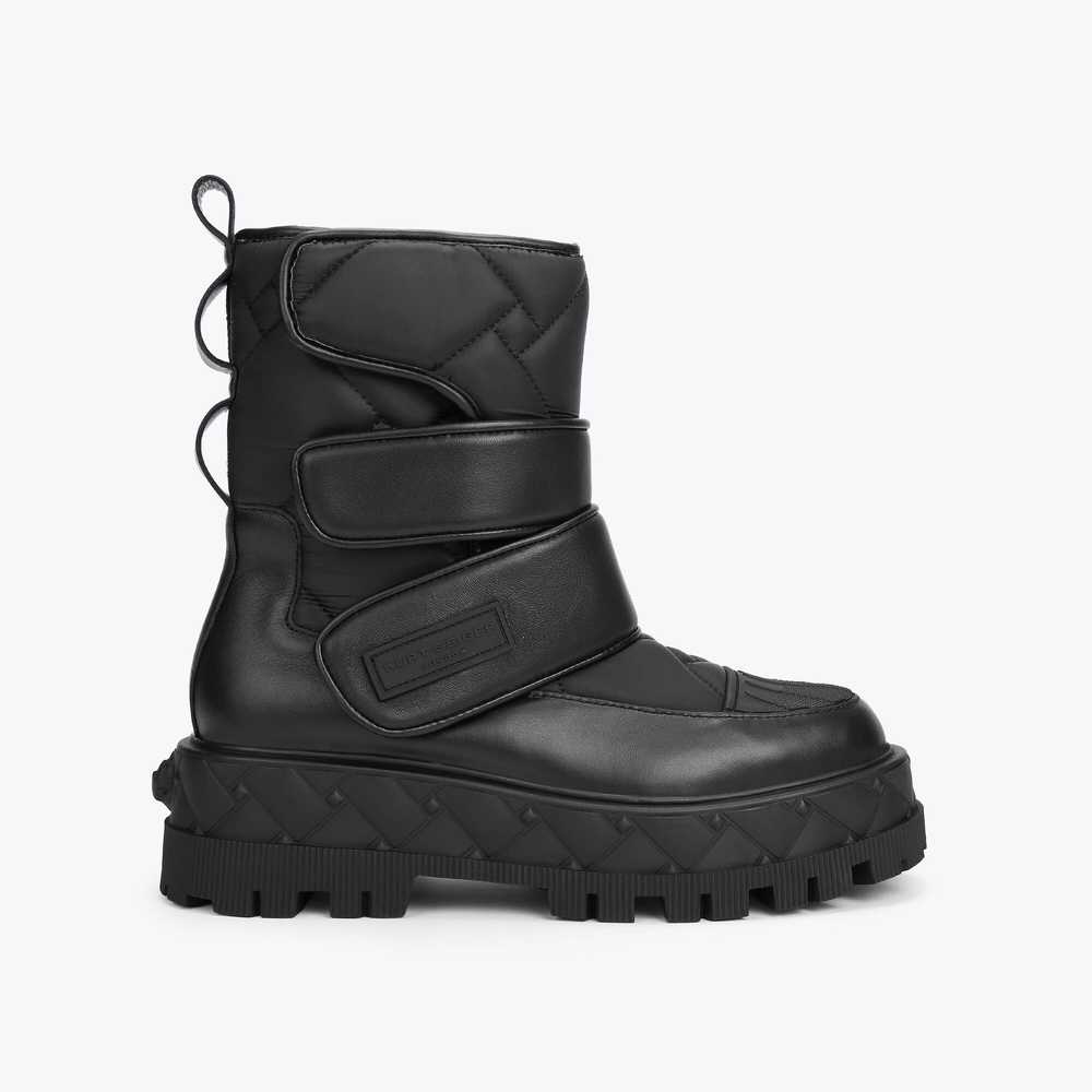 Black Kurt Geiger London Puffer Men's Ankle Boots | UAE-10285739