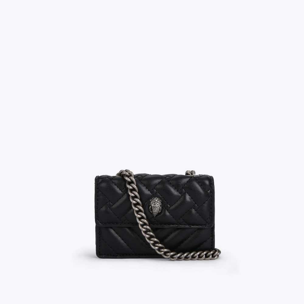 Black Kurt Geiger Micro Kensington Women's Crossbody Bags | UAE-30265879