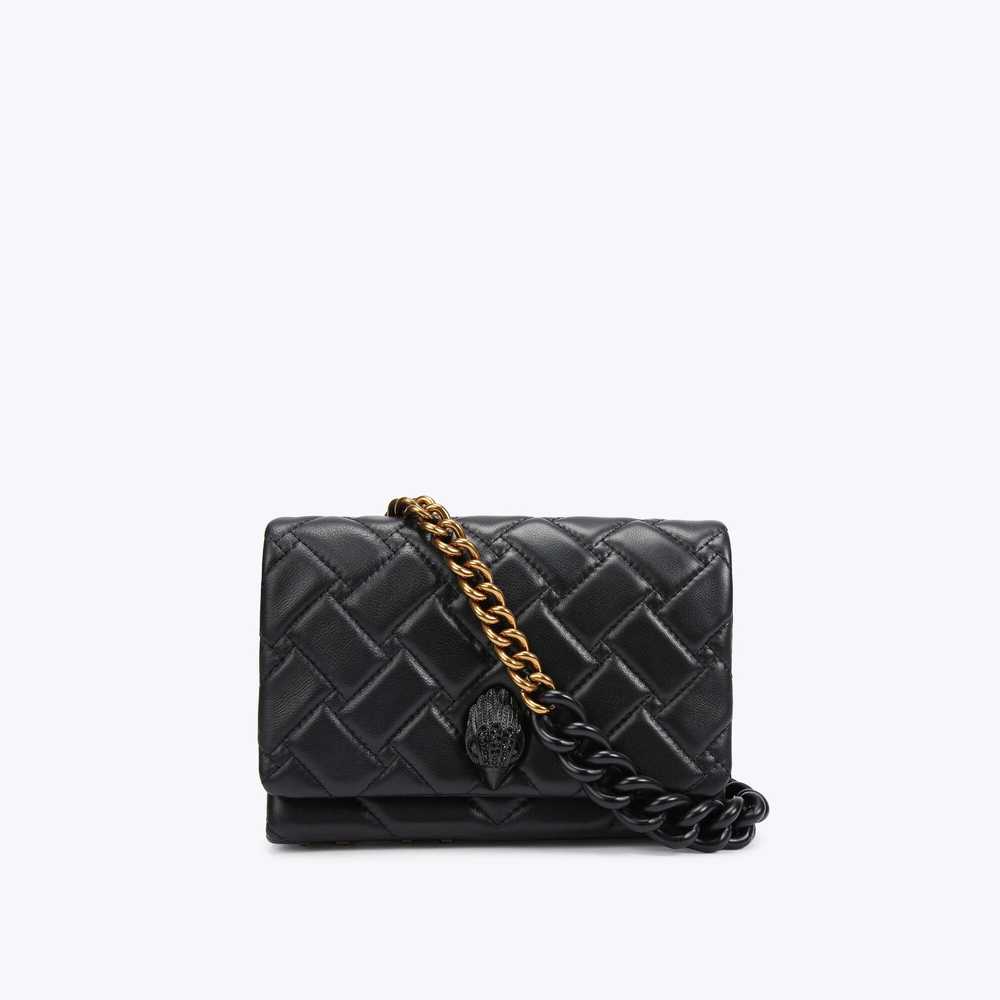 Black Kurt Geiger Mini Kensington Kurt Women's Crossbody Bags | UAE-63409259