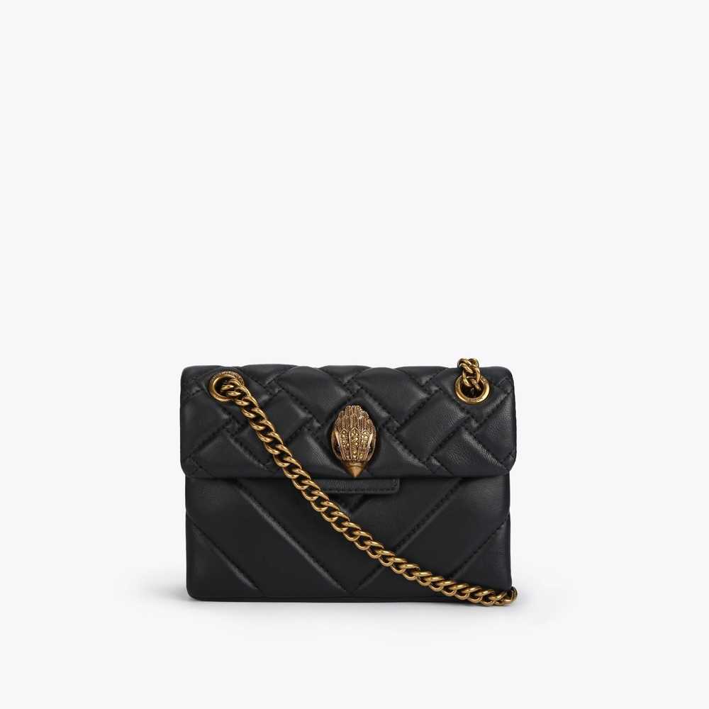 Black Kurt Geiger Mini Kensington Women's Mini Bag | UAE-97502689