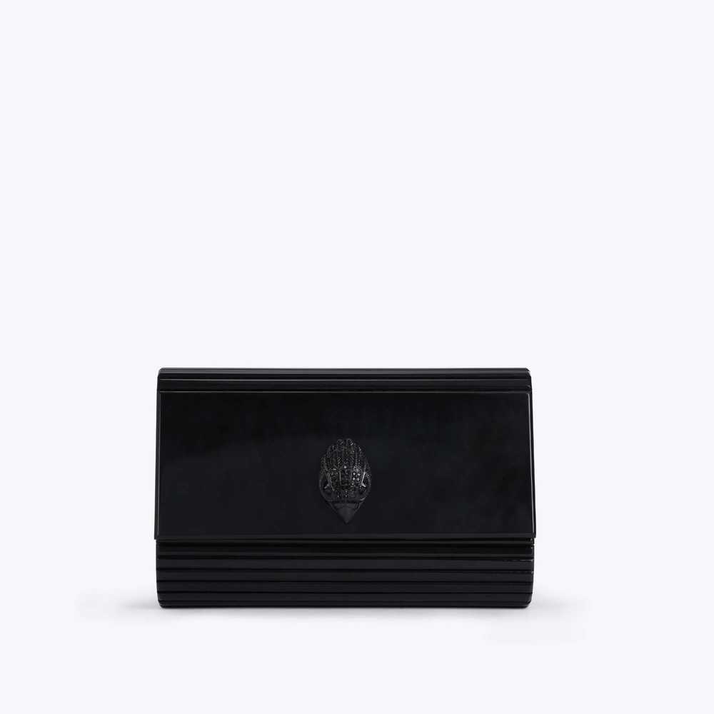 Black Kurt Geiger Party Eagle Drench Women's Clutch Bag | UAE-93412759