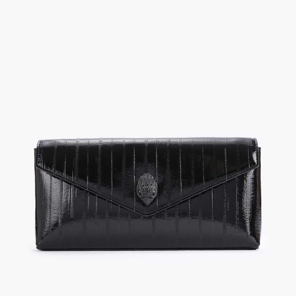 Black Kurt Geiger Shoreditch Envelope Women's Purses | UAE-38016759