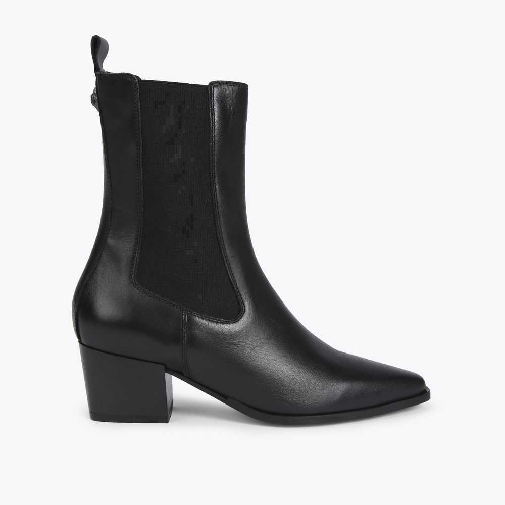 Black Kurt Geiger Star Women's Chelsea Boots | UAE-87562039