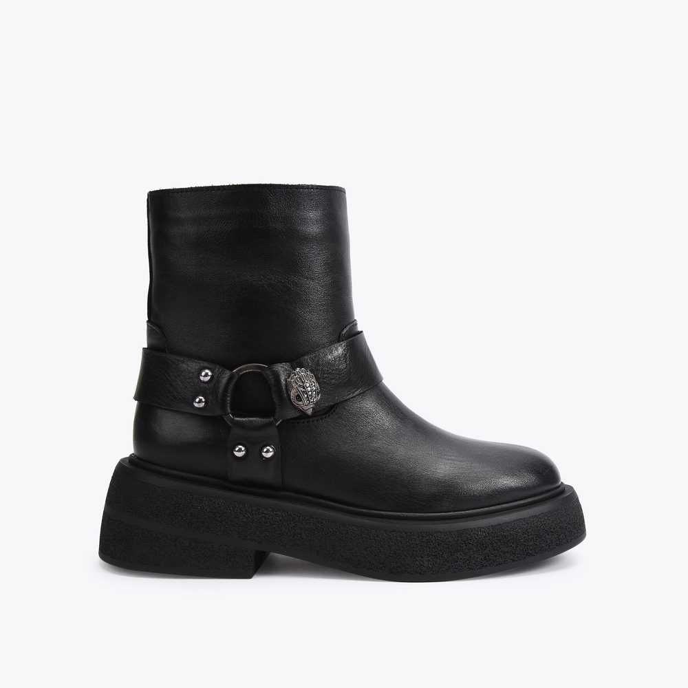 Black Kurt Geiger Strong Women's Ankle Boots | UAE-56487939