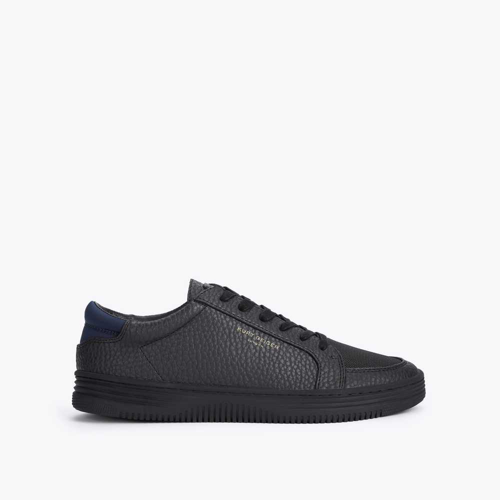 Black Kurt Geiger Valadez Men's Sneakers | UAE-65128439