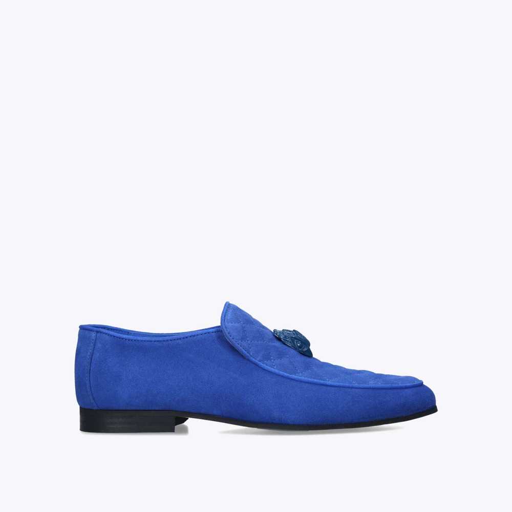 Blue Kurt Geiger Hugh Eagle Drench Men's Slippers | UAE-20897659