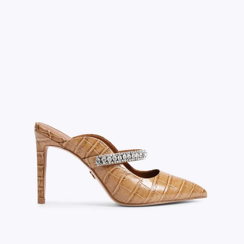 Brown Kurt Geiger Duke Women's Heels | UAE-19548209