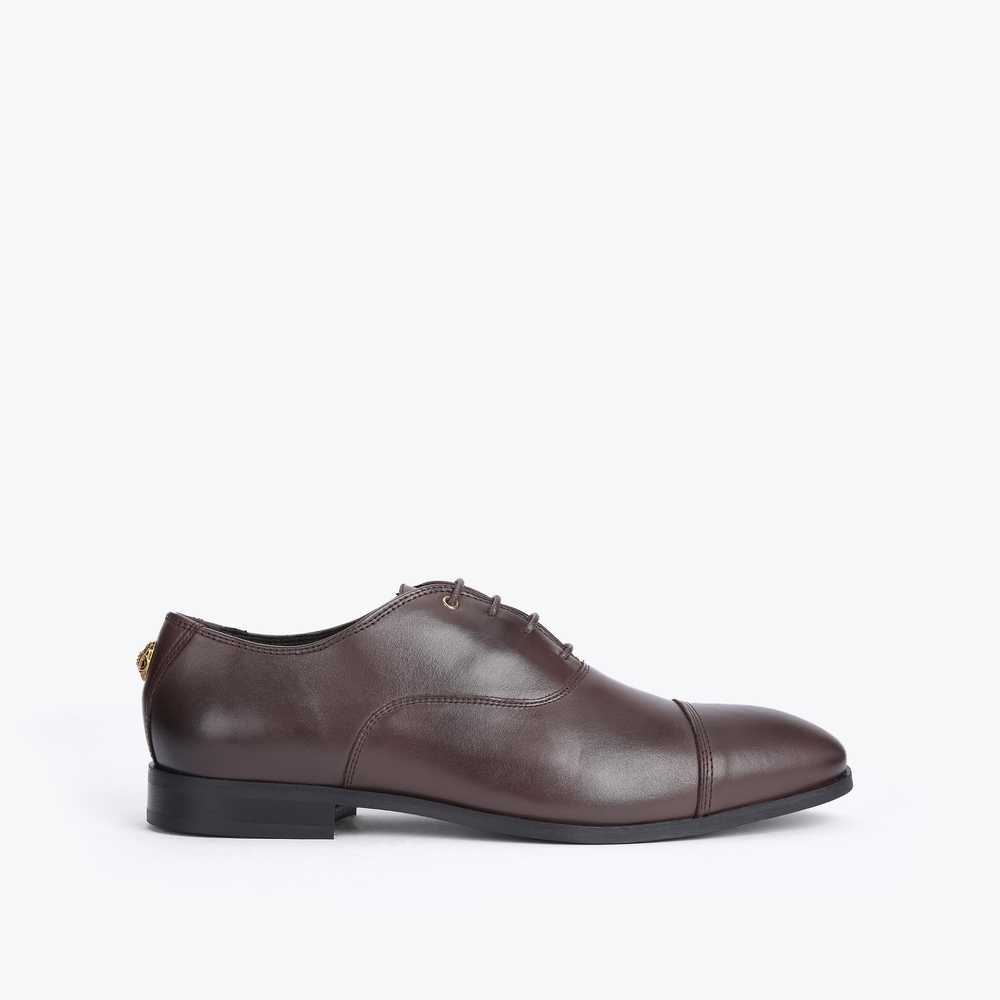 Brown Kurt Geiger Harris Oxford Men's Loafers | UAE-78063499