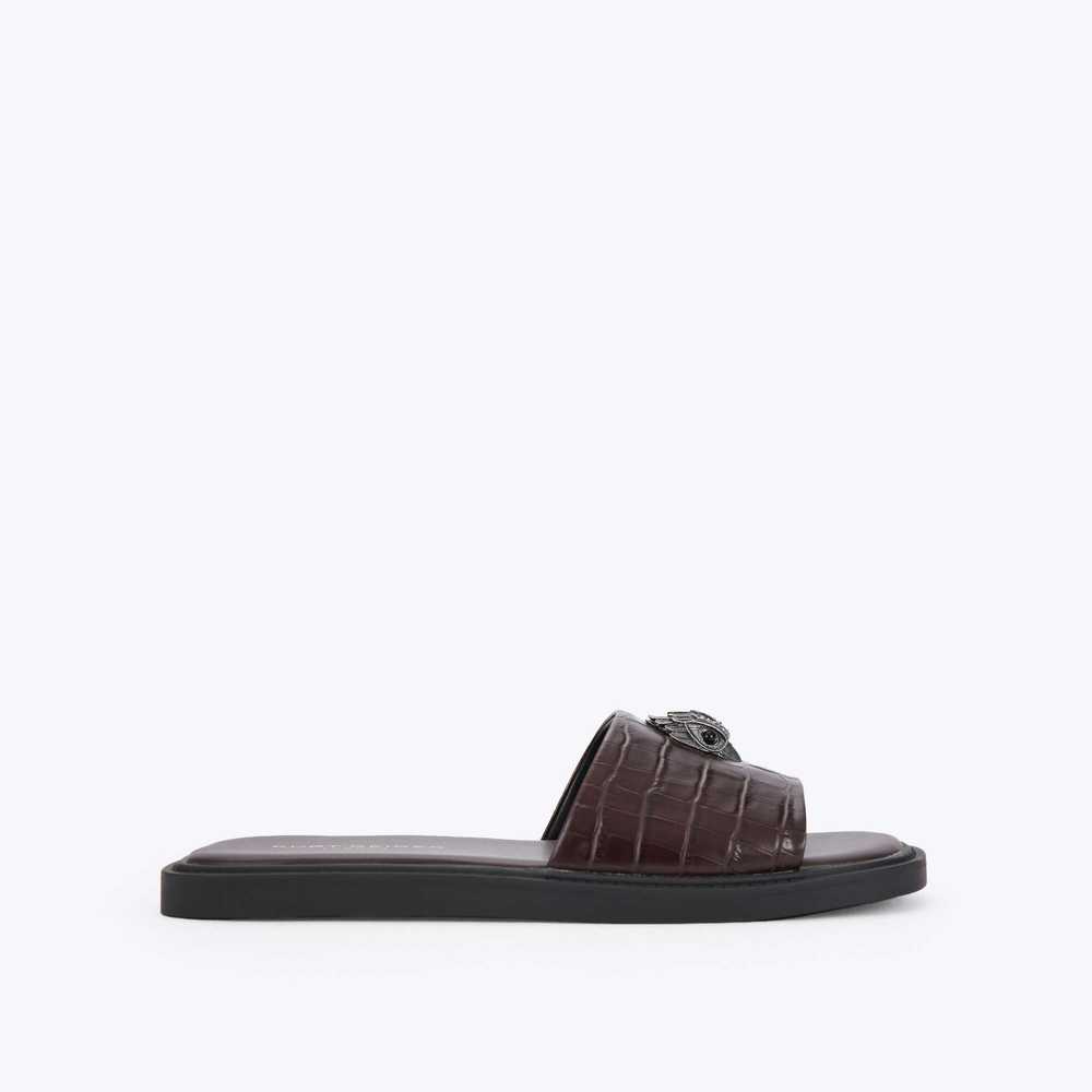 Brown Kurt Geiger Oscar Men's Sandals | UAE-12670859