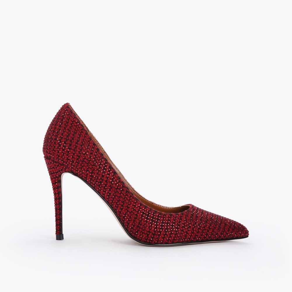 Burgundy Kurt Geiger Belgravia Women's Heels | UAE-21036479