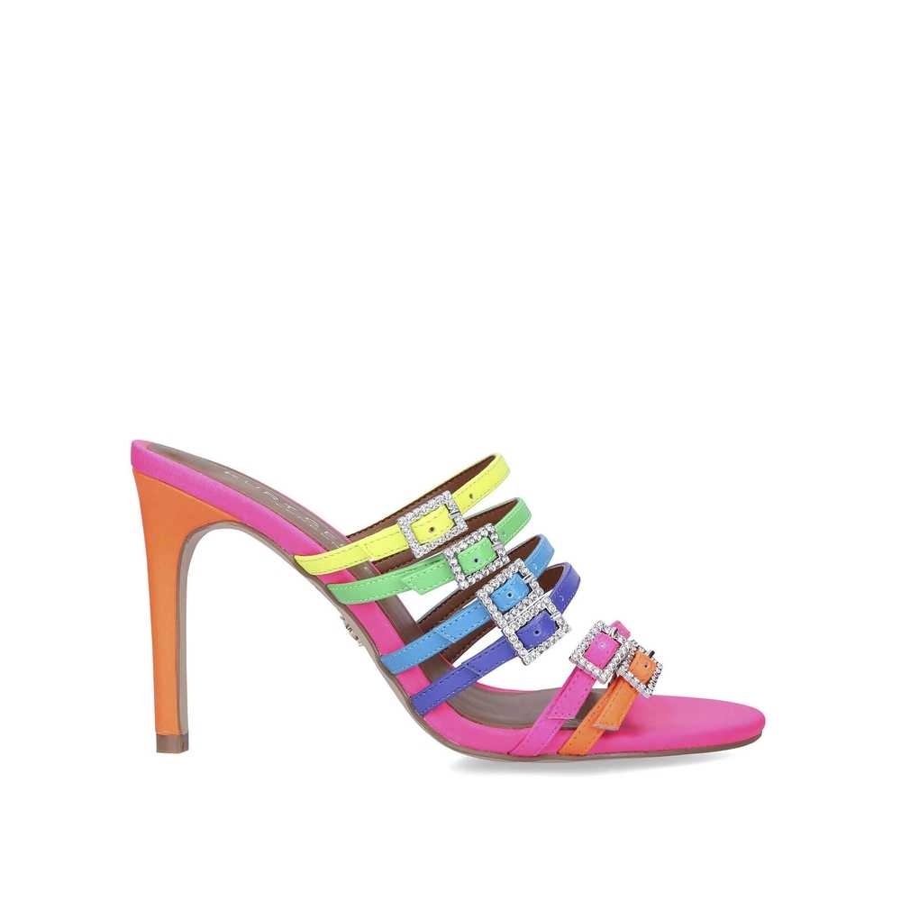 Fluorescent Kurt Geiger Pierra Women's Mules | UAE-03251949