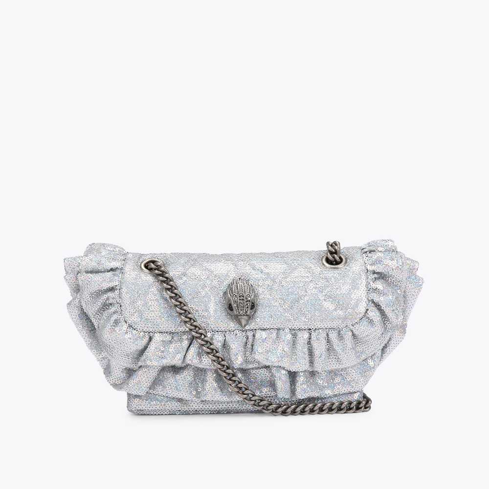 Fluorescent Kurt Geiger Ruffle Sequins Mini Kensington Women's Mini Bag | UAE-30914659