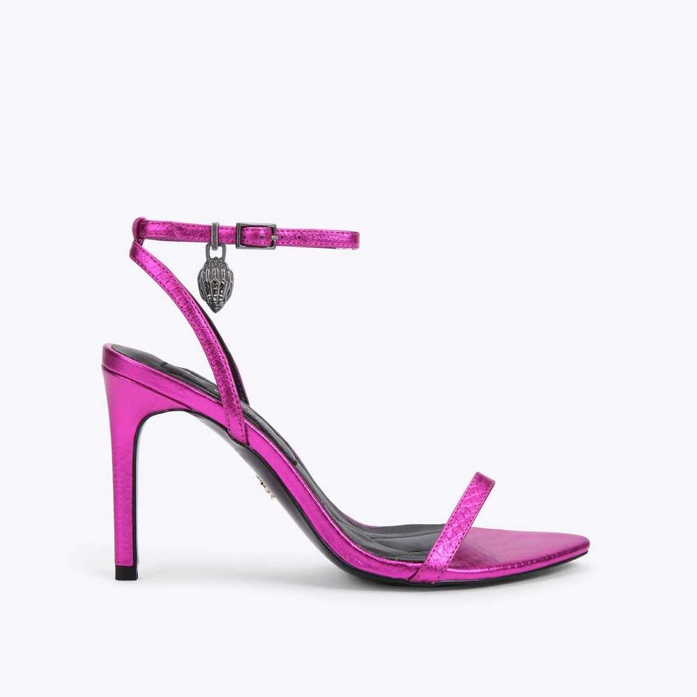 Fuchsia Kurt Geiger Shoreditch Women's Sandals | UAE-54683099