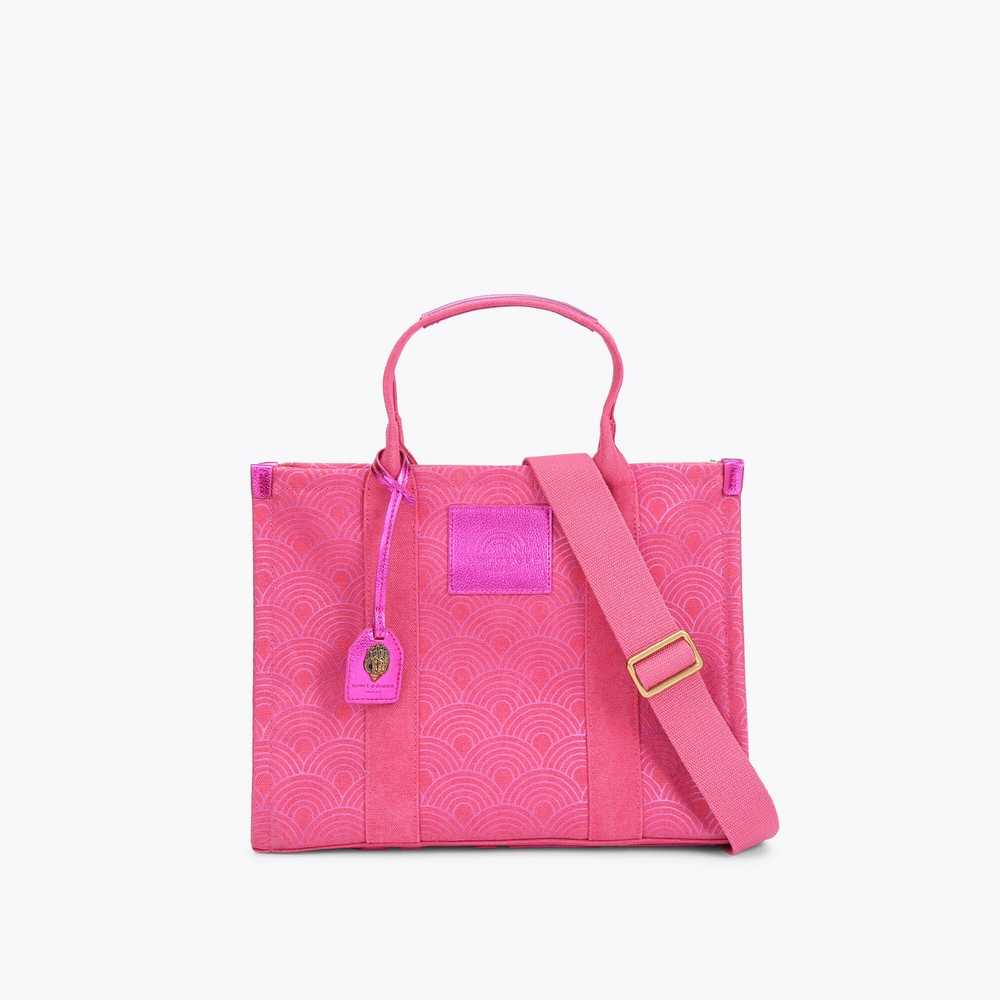 Fuchsia Kurt Geiger Southbank Women's Tote Bags | UAE-86035719