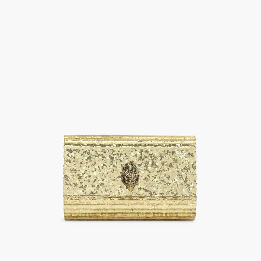 Gold Kurt Geiger Party Eagle Drench Women's Clutch Bag | UAE-15947029