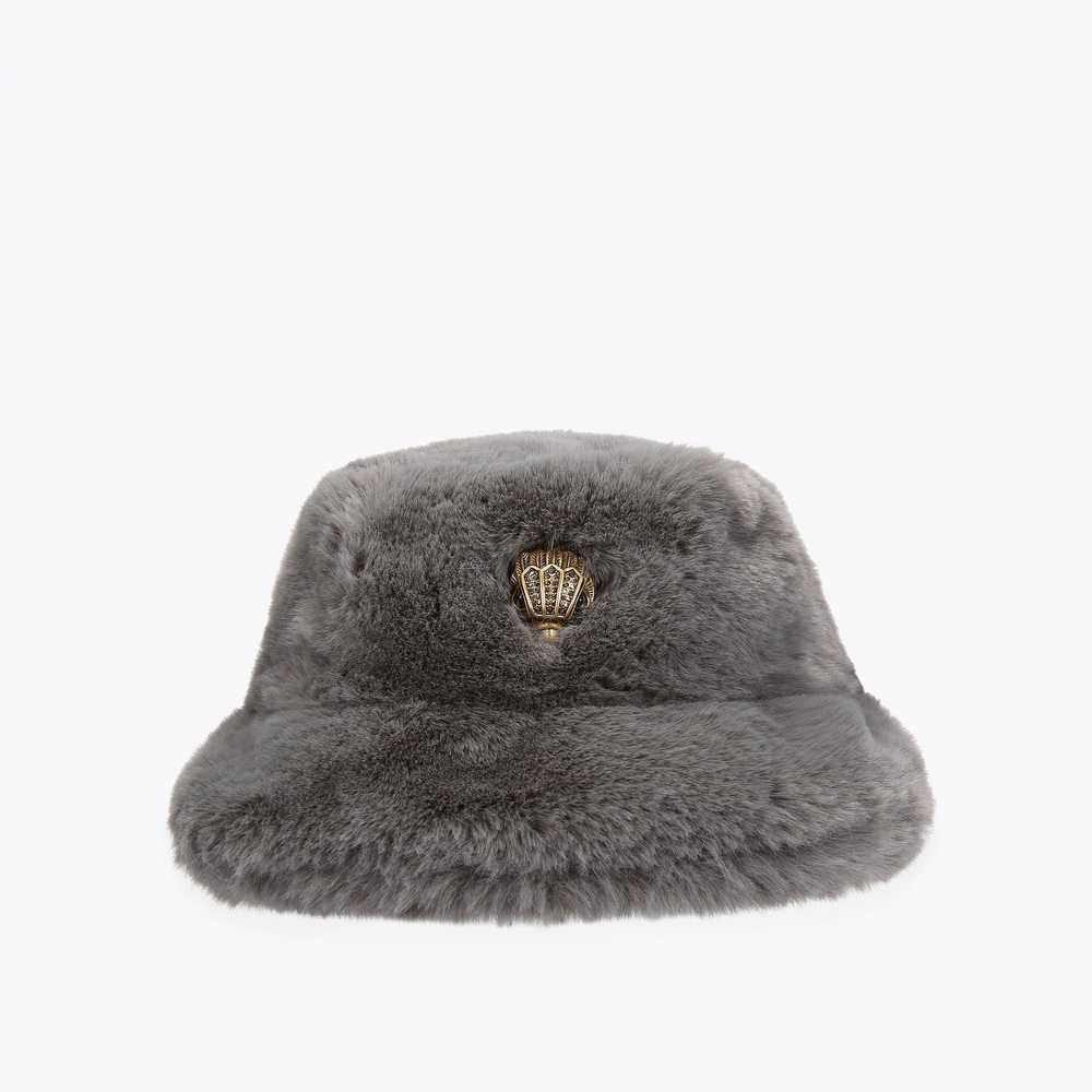 Grey Kurt Geiger Poppy Women's Hats | UAE-56297309