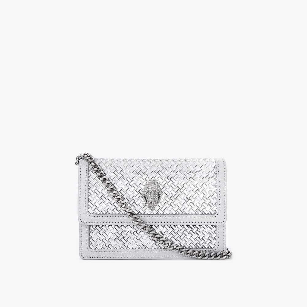 Metallic Kurt Geiger Shoreditch Small Women's Crossbody Bags | UAE-86254979