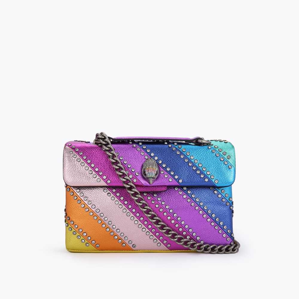 Multicolor Kurt Geiger Crystal Kensington Women's Shoulder Bags | UAE-57249139