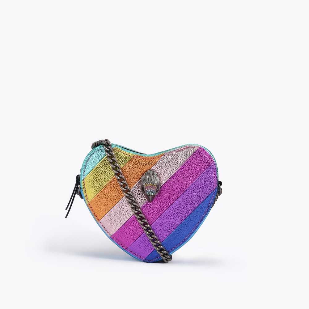 Multicolor Kurt Geiger Kensington Heart X Body Women's Crossbody Bags | UAE-03486959