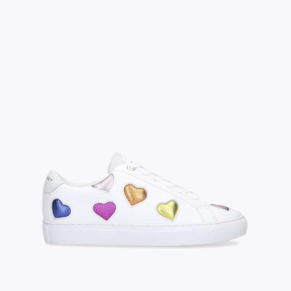 Multicolor Kurt Geiger Lane Love Women's Sneakers | UAE-27518949