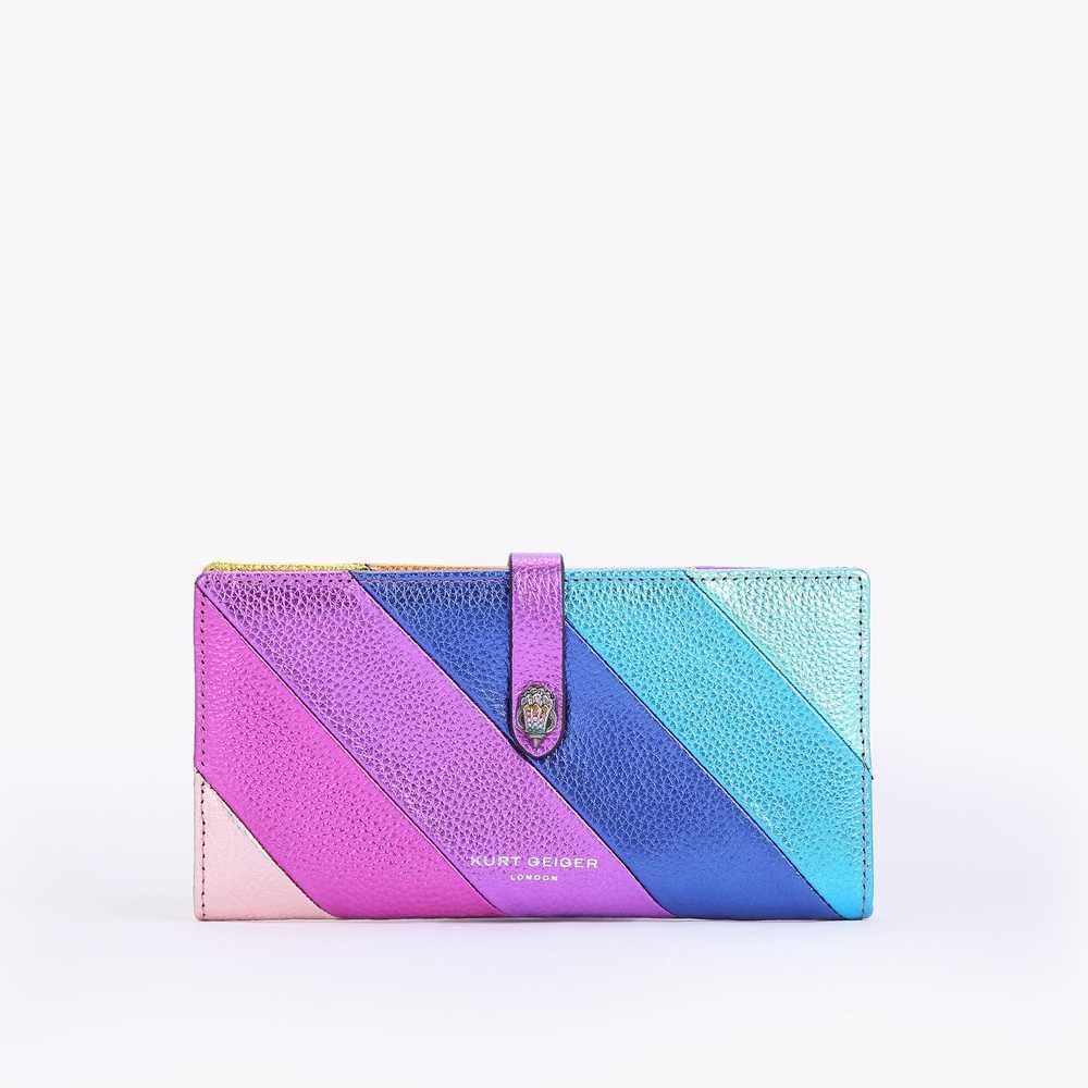 Multicolor Kurt Geiger Leather Soft Women's Wallets | UAE-75491269