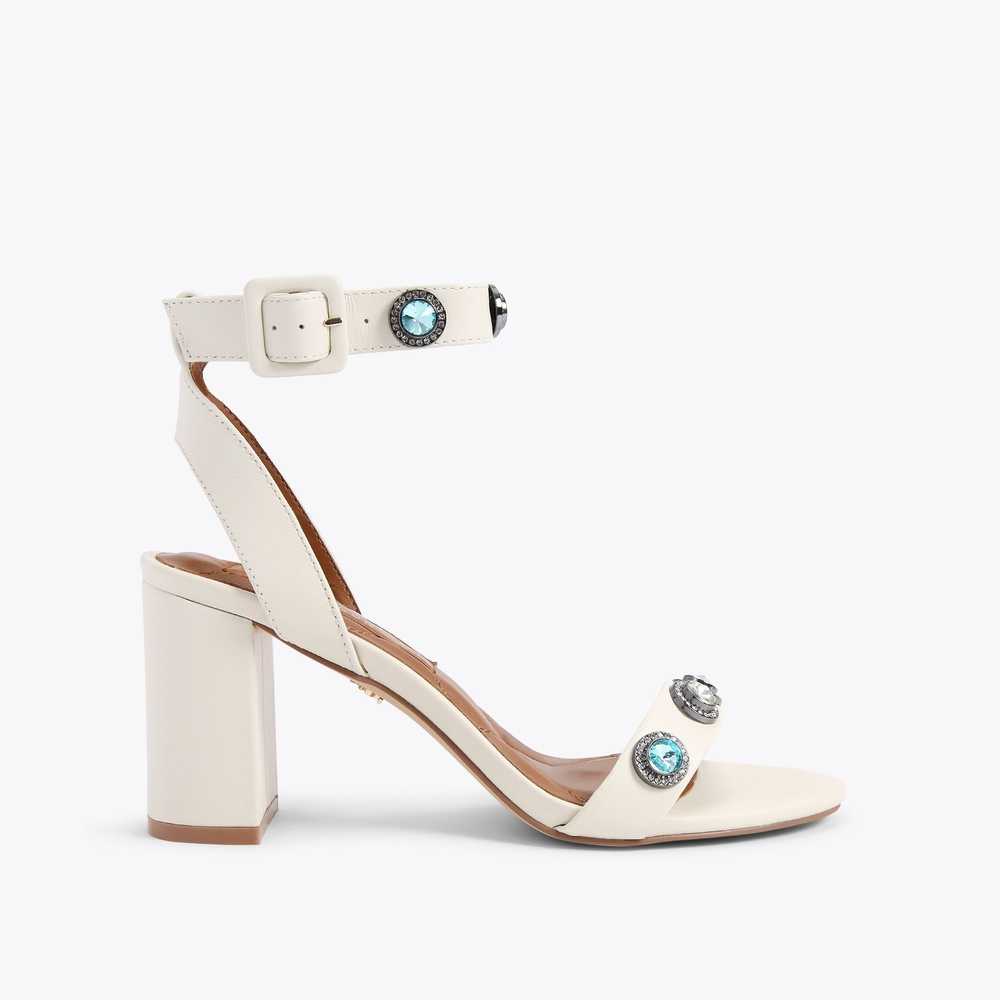 Multicolor Kurt Geiger Octavia Block Women's Sandals | UAE-24387509