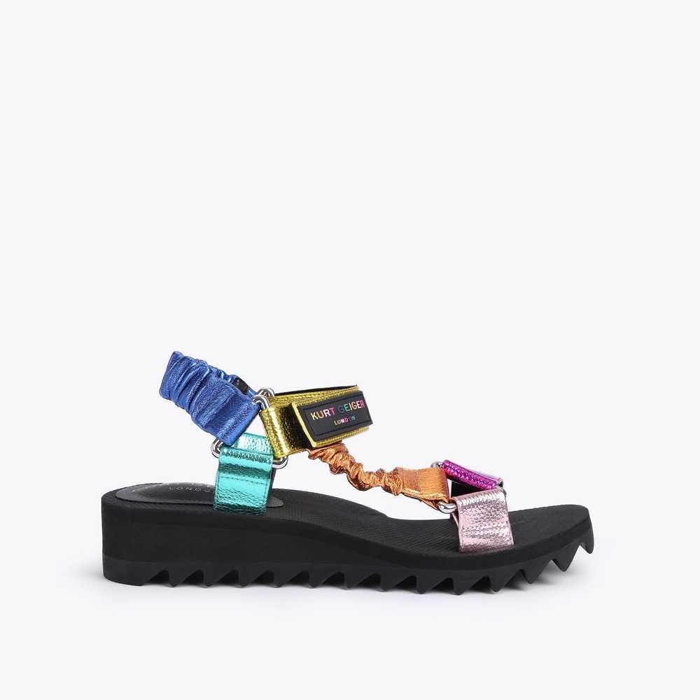 Multicolor Kurt Geiger Orion Women's Sandals | UAE-81304699