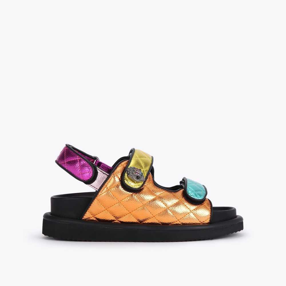 Multicolor Kurt Geiger Orson Women's Sandals | UAE-67314599