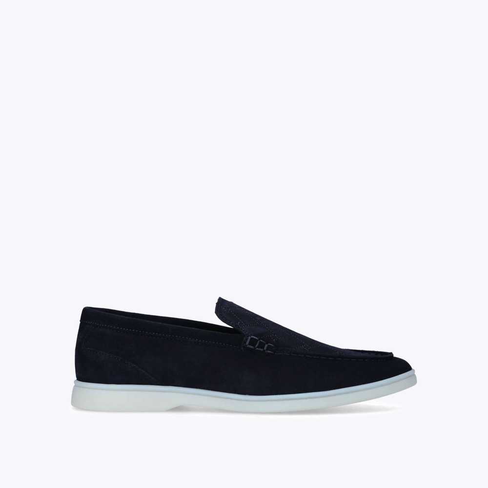 Navy Kurt Geiger Hugo Men's Loafers | UAE-26791549