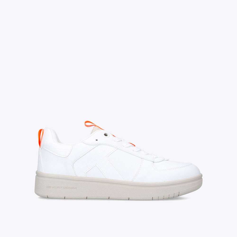 Orange Kurt Geiger Landed Women's Sneakers | UAE-37014289