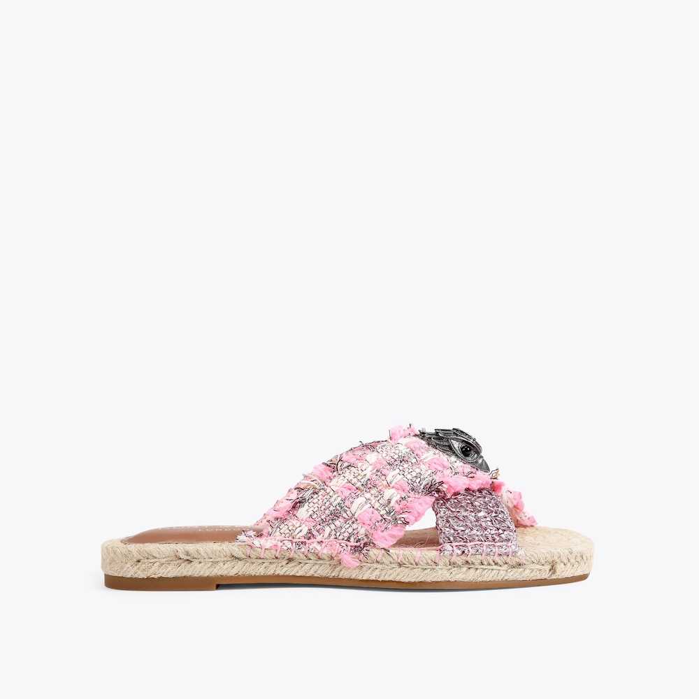 Pink Kurt Geiger Kensington Women's Espadrille | UAE-05418729