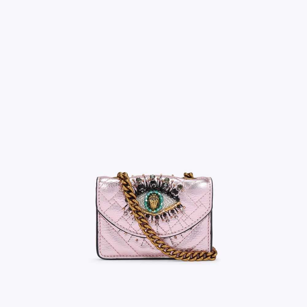 Pink Kurt Geiger Micro Kensington Eye Women's Mini Bag | UAE-19367859