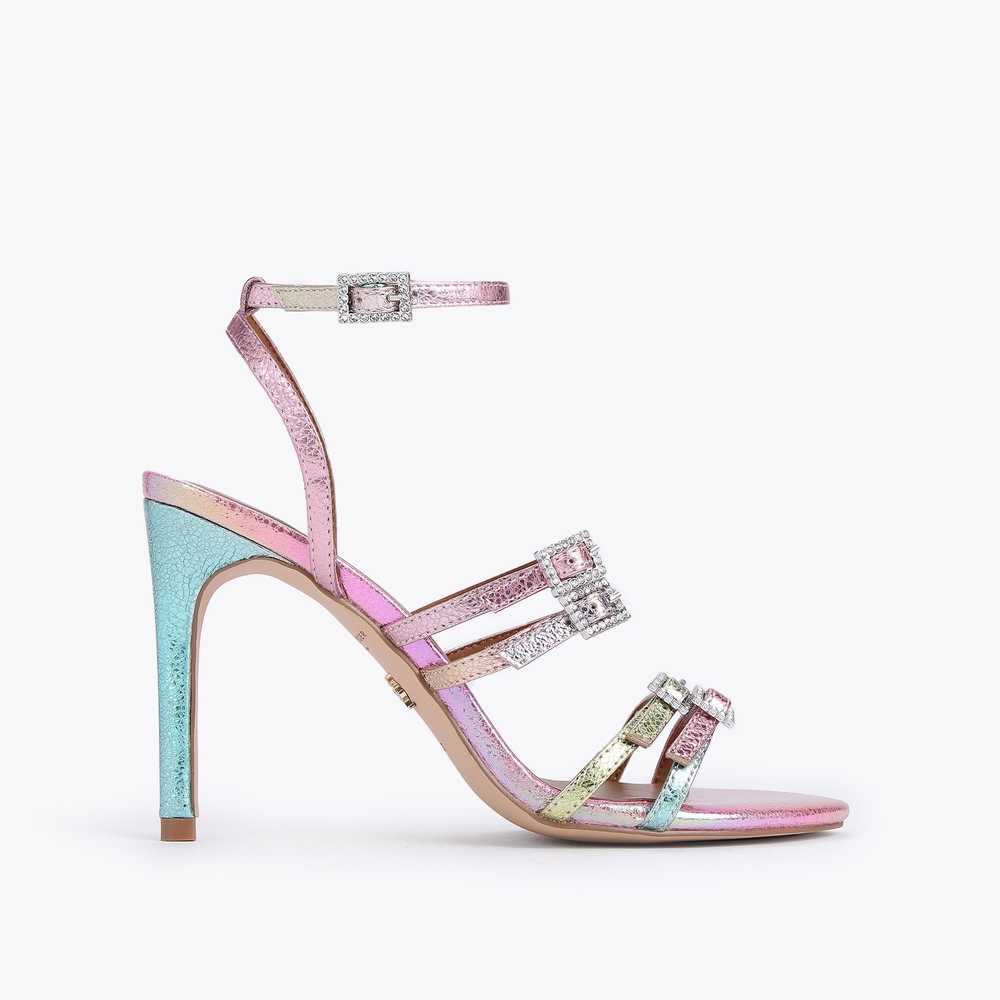 Pink Kurt Geiger Pierra Women's Heels | UAE-81209349