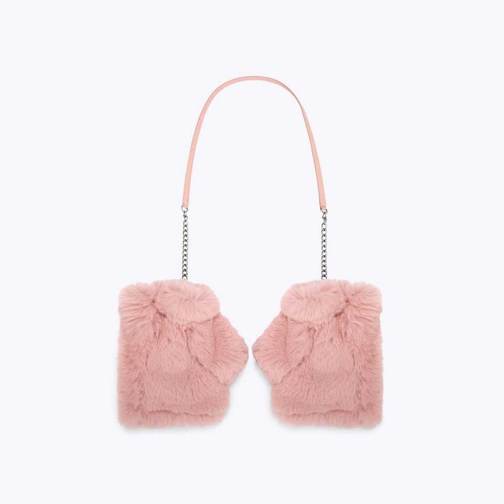 Pink Kurt Geiger Poppy Fingerless Women's Gloves | UAE-48179259