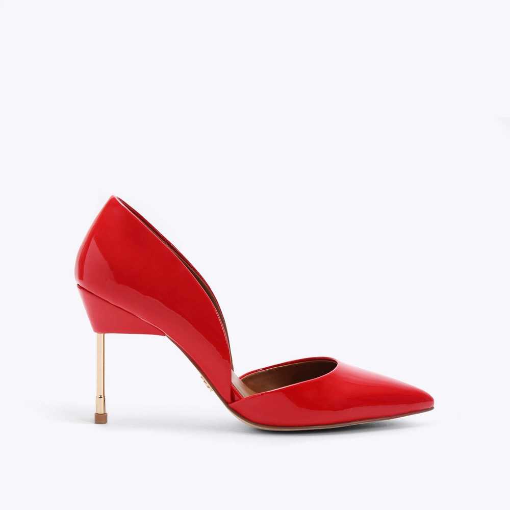 Red Kurt Geiger Bond 90 Women's Heels | UAE-69012489