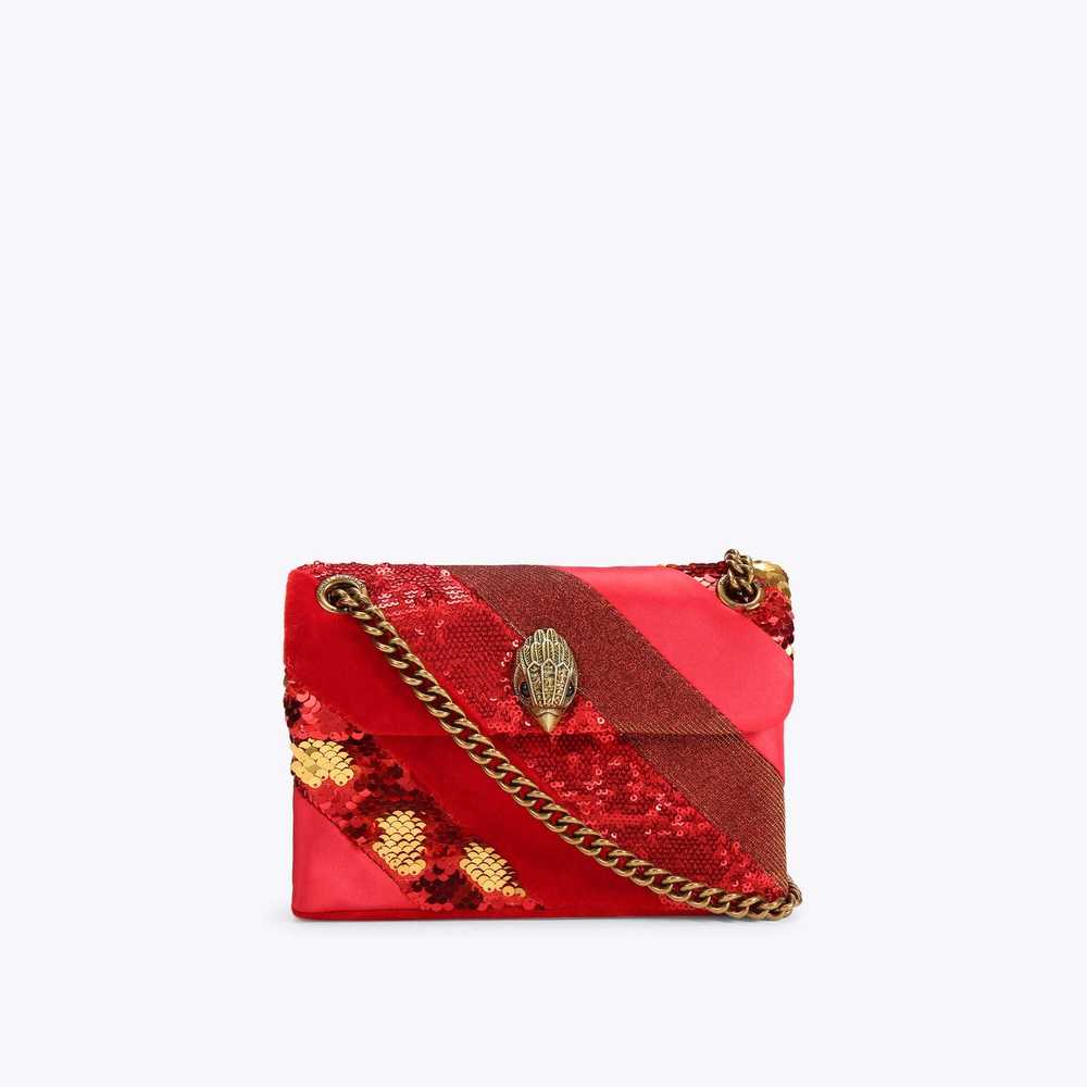 Red Kurt Geiger Fabric Mini Kensington Women's Mini Bag | UAE-28317609