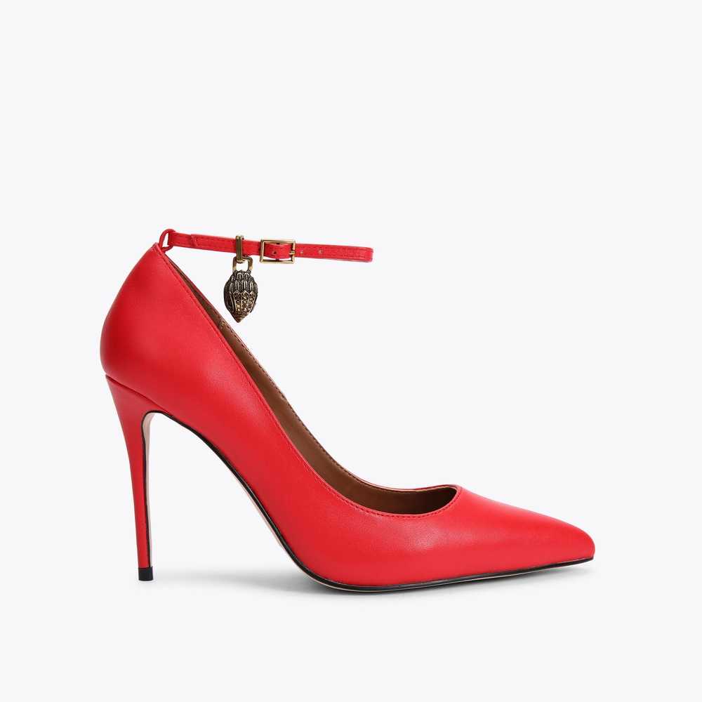 Red Kurt Geiger Shoreditch Stiletto Women's Heels | UAE-90362789