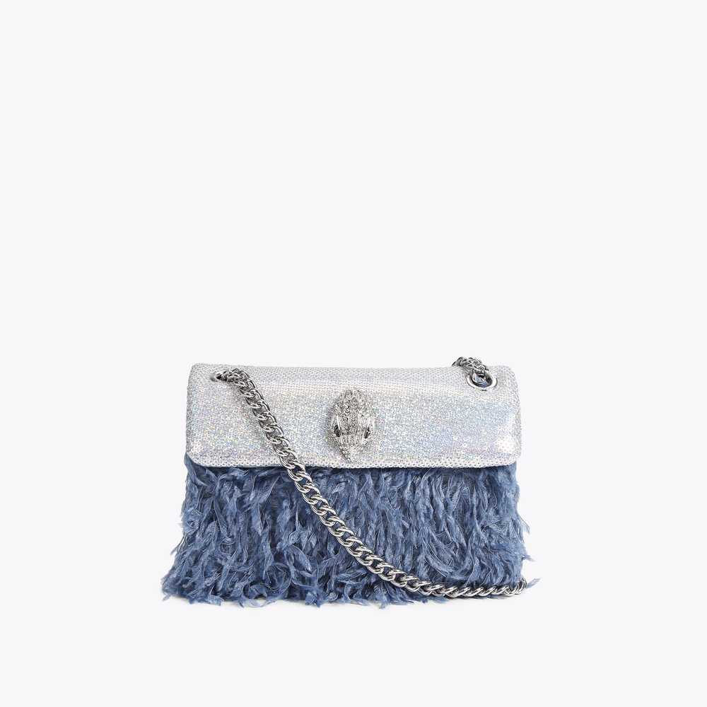 Silver Kurt Geiger Sequins Mini Kensington Women's Crossbody Bags | UAE-71396589