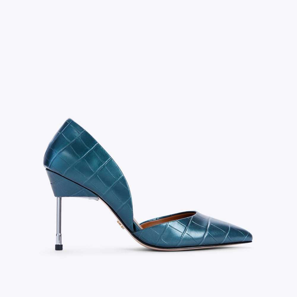 Turquoise Kurt Geiger Bond 90 Women's Heels | UAE-69037589