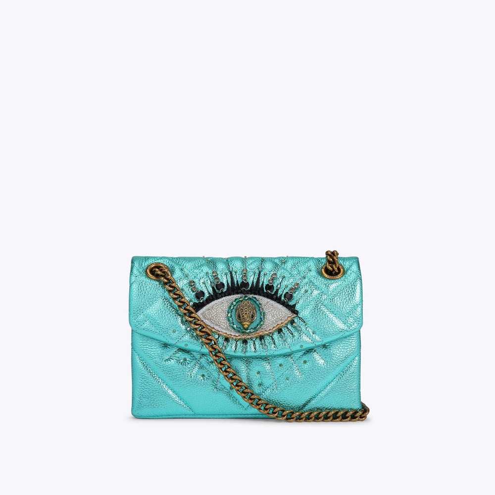 Turquoise Kurt Geiger Mini Kensington Eye Women's Mini Bag | UAE-07315689