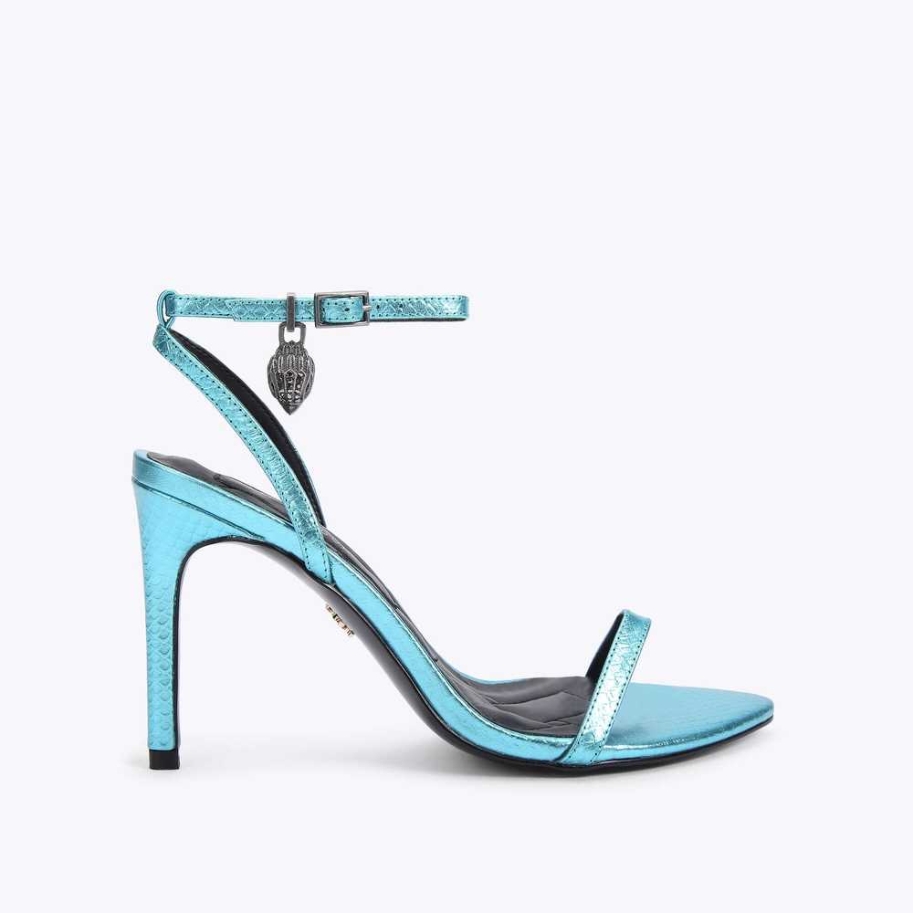 Turquoise Kurt Geiger Shoreditch Women's Sandals | UAE-18692039